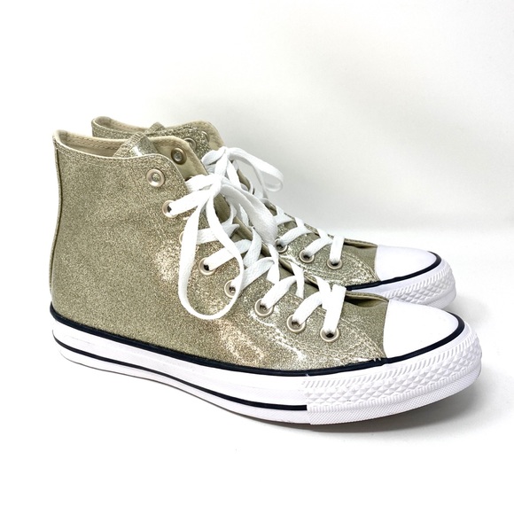 Converse Ctas HI Light Gold W AUTHENTIC - Picture 4 of 11